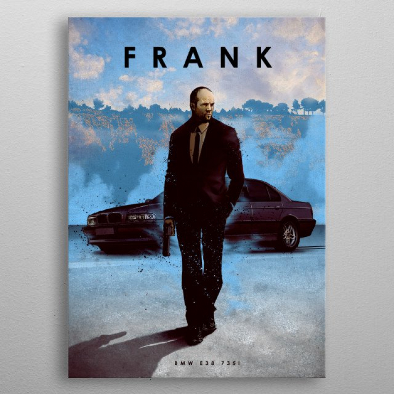 Displate Metall-Poster "Frank with BMW E38 735i" *AUSVERKAUFT*